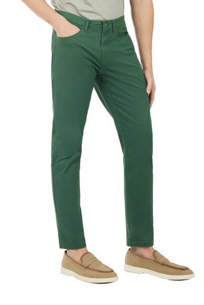 Pantaloni 5 tasche basic Sorbino bosco