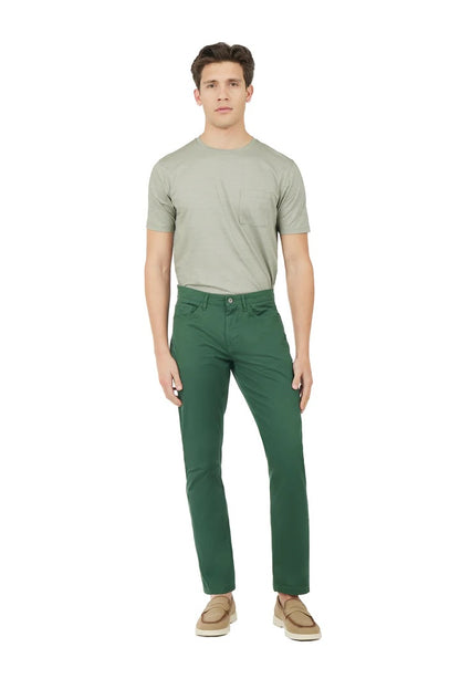 Pantaloni 5 tasche basic Sorbino bosco