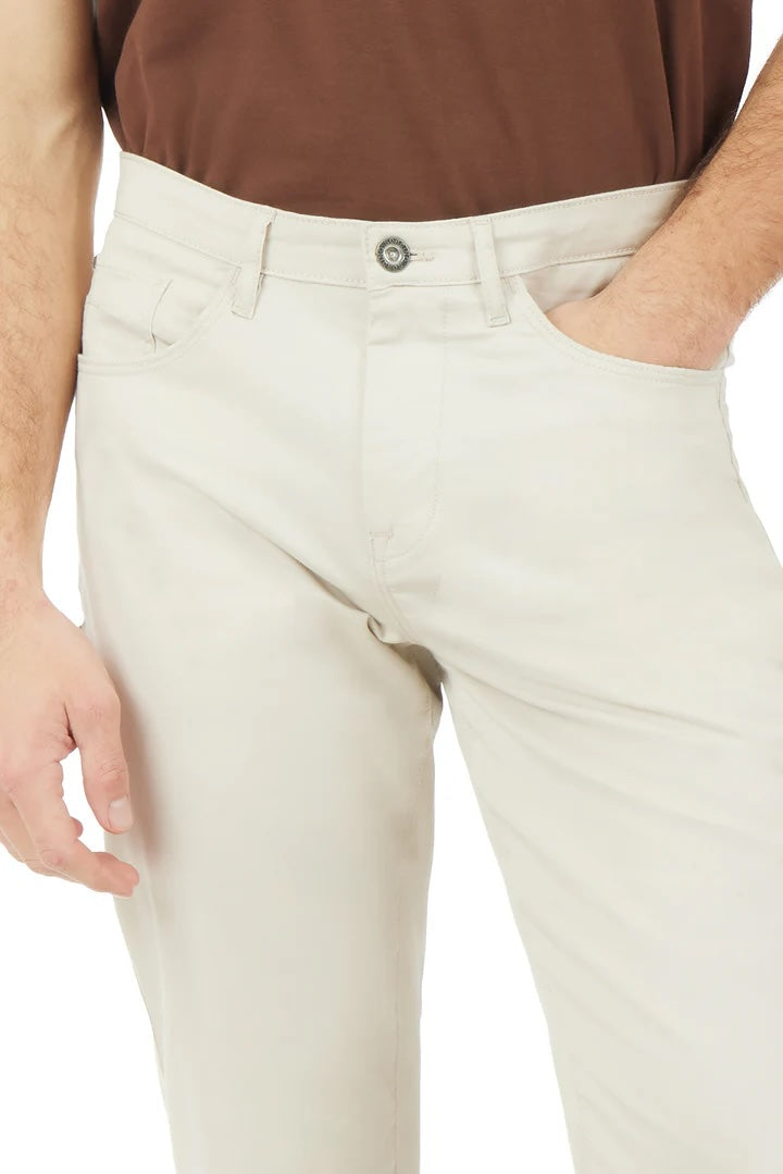 Pantaloni 5 tasche basic Sorbino crema