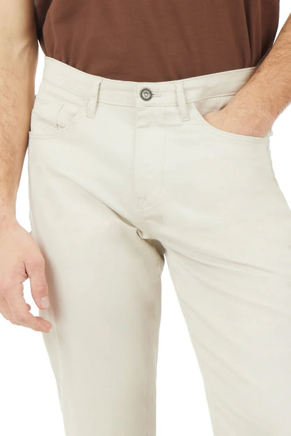 Pantaloni 5 tasche basic Sorbino crema