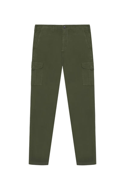 Pantaloni chinos cargo Sorbino militare