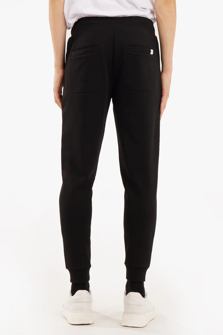 Pantaloni jogger fit basic Sorbino nero