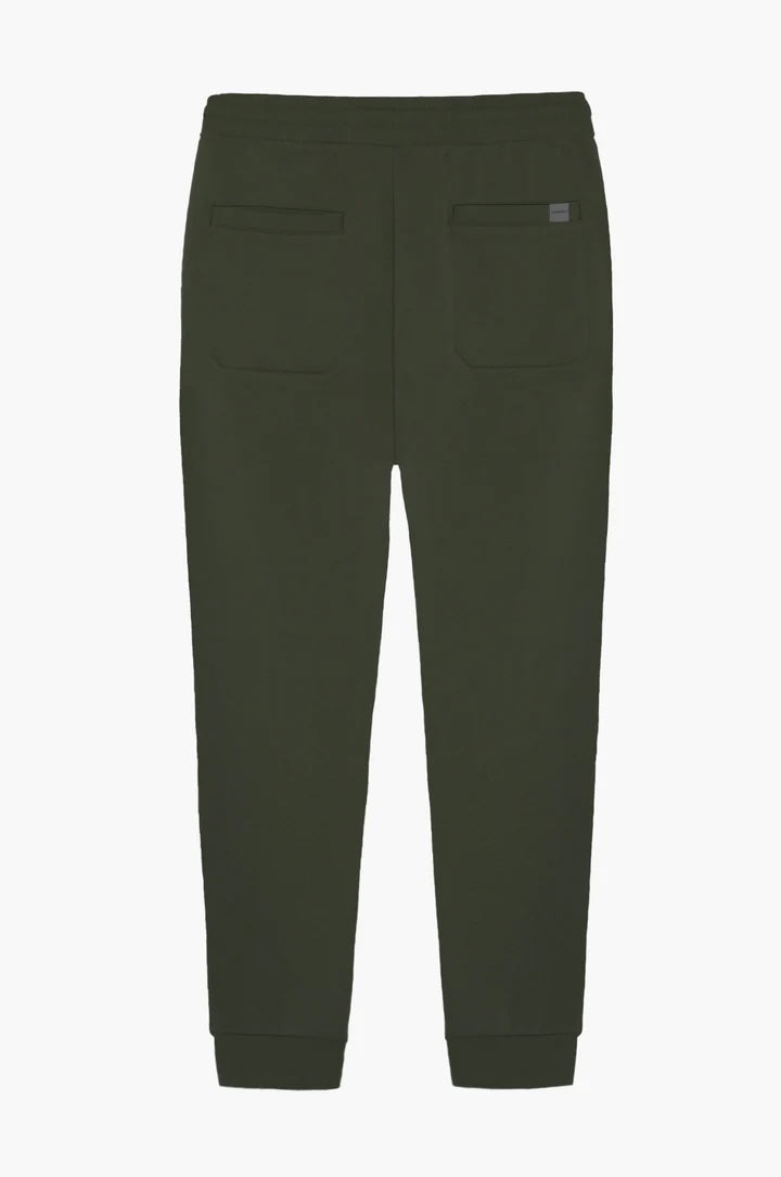 Pantaloni jogger fit basic Sorbino verde