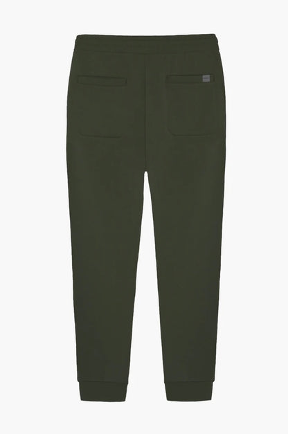 Pantaloni jogger fit basic Sorbino verde