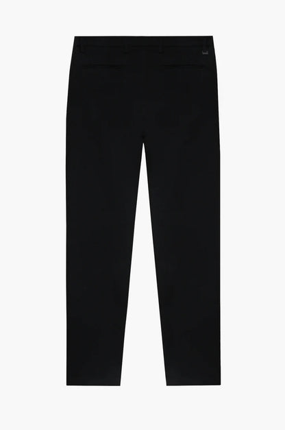 Pantaloni chinos regular fit basic nero