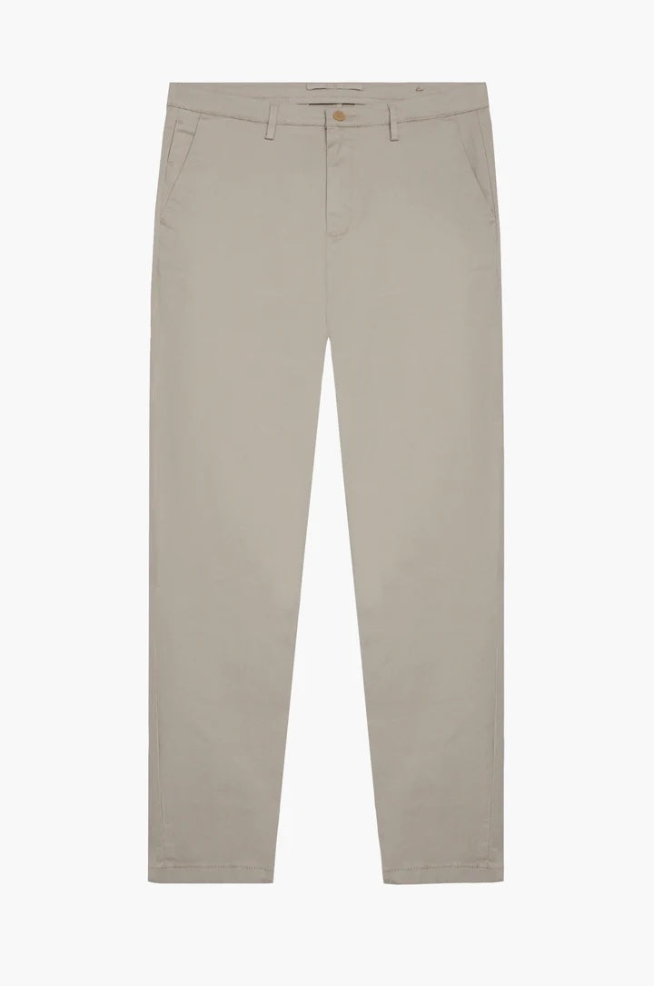 Pantaloni chinos regular fit basic pietra