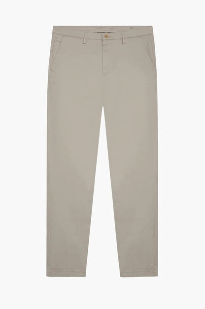 Pantaloni chinos regular fit basic pietra