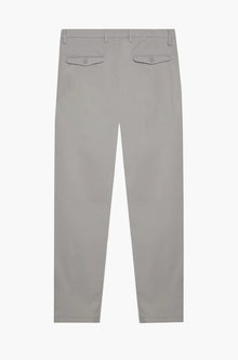 Pantaloni chinos slim fit dobby grigio