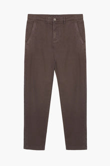Pantaloni chinos slim fit tinto filo moro