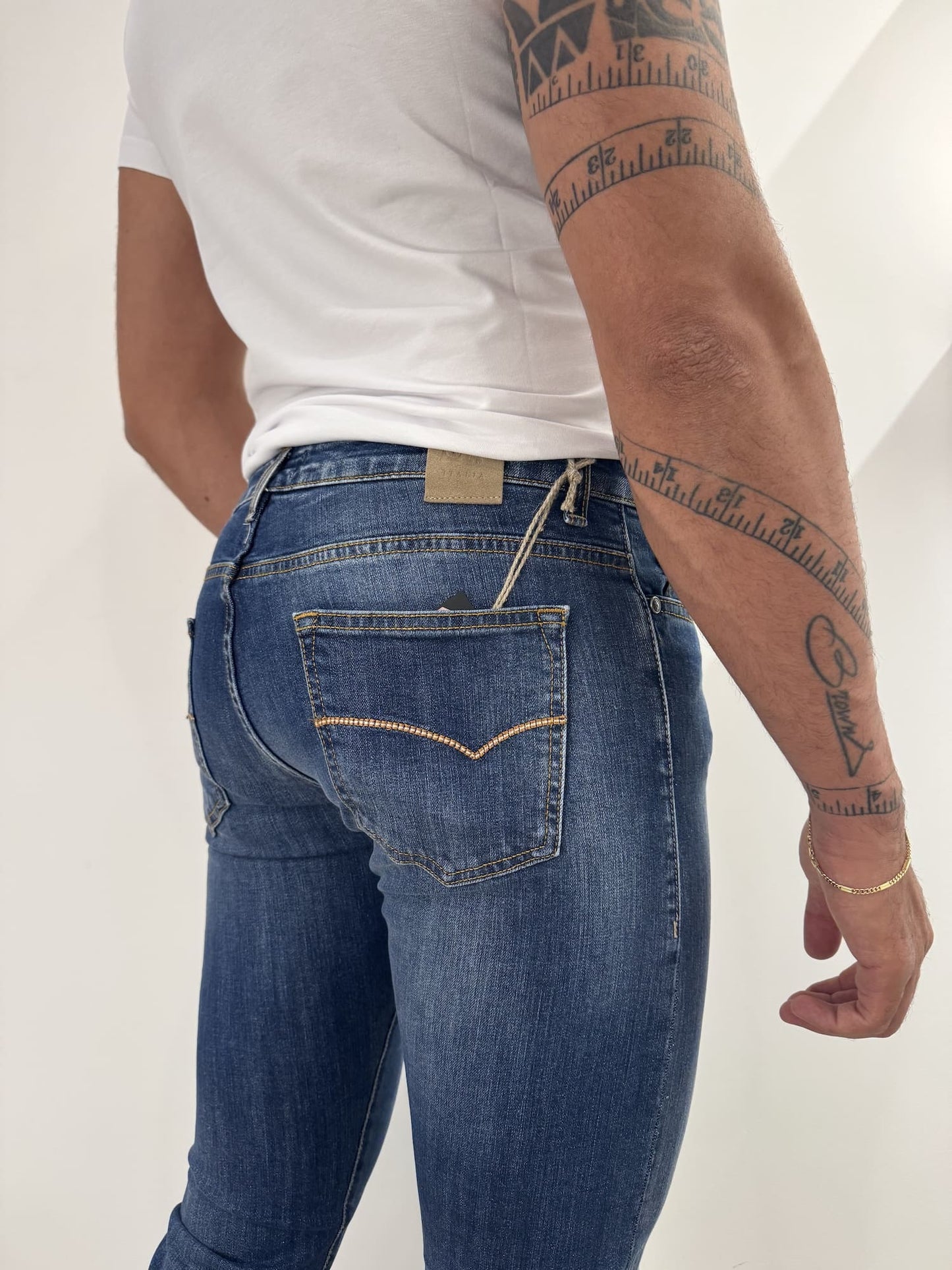 Jeans slim uomo