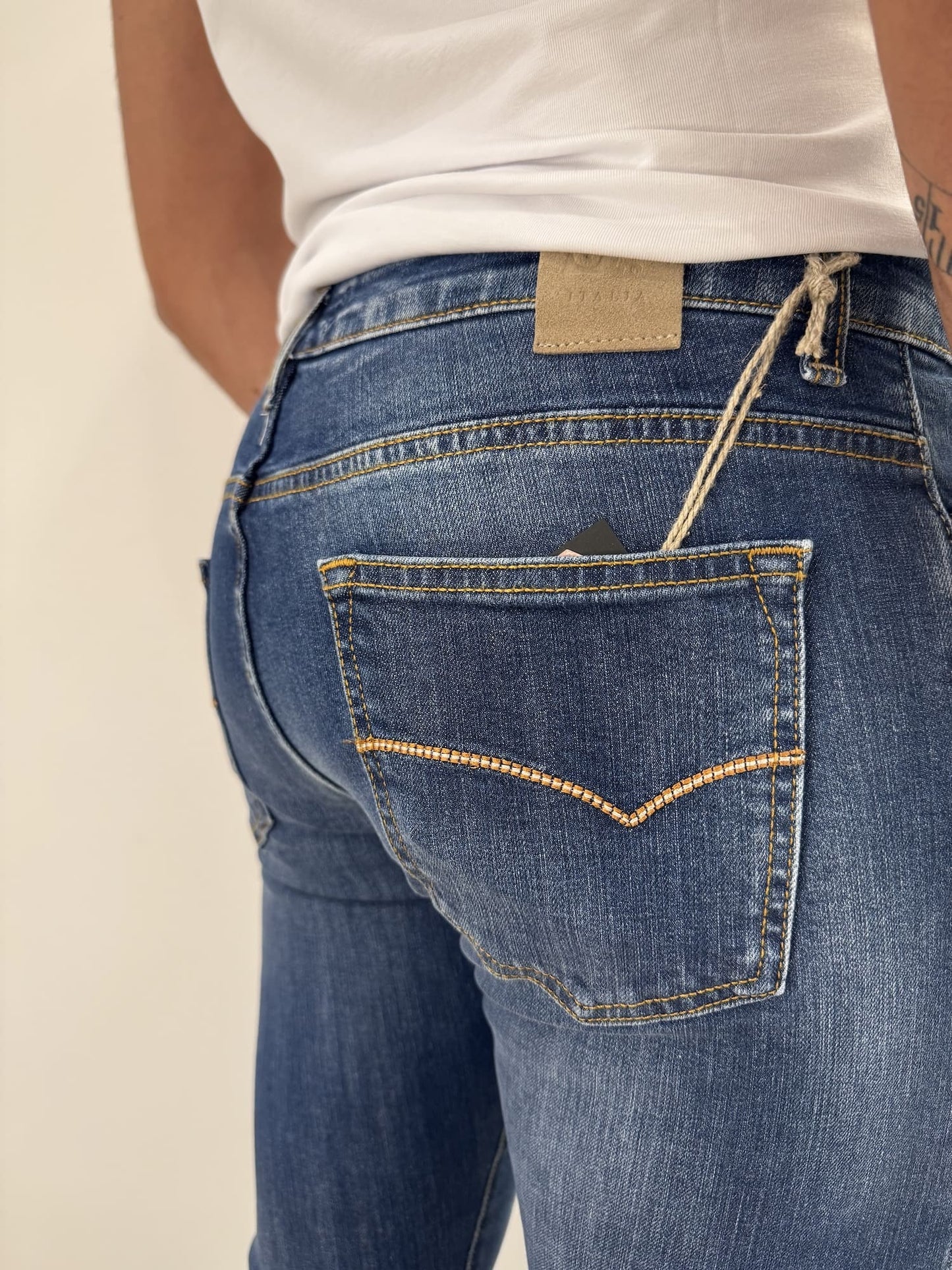 Jeans slim uomo