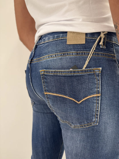 Jeans slim uomo