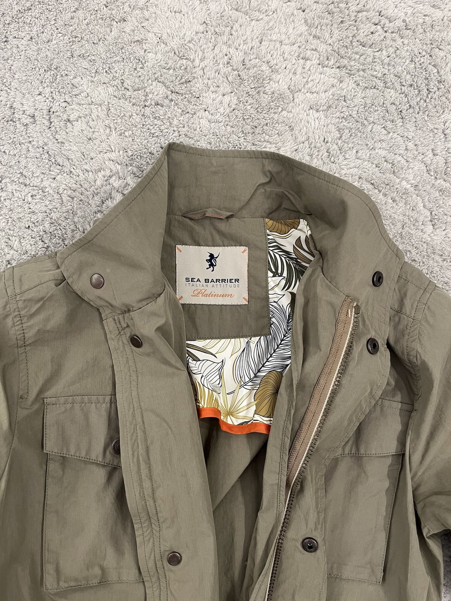 Field Jacket tessuto tecnico