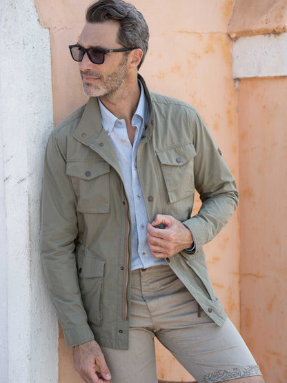 Field Jacket tessuto tecnico