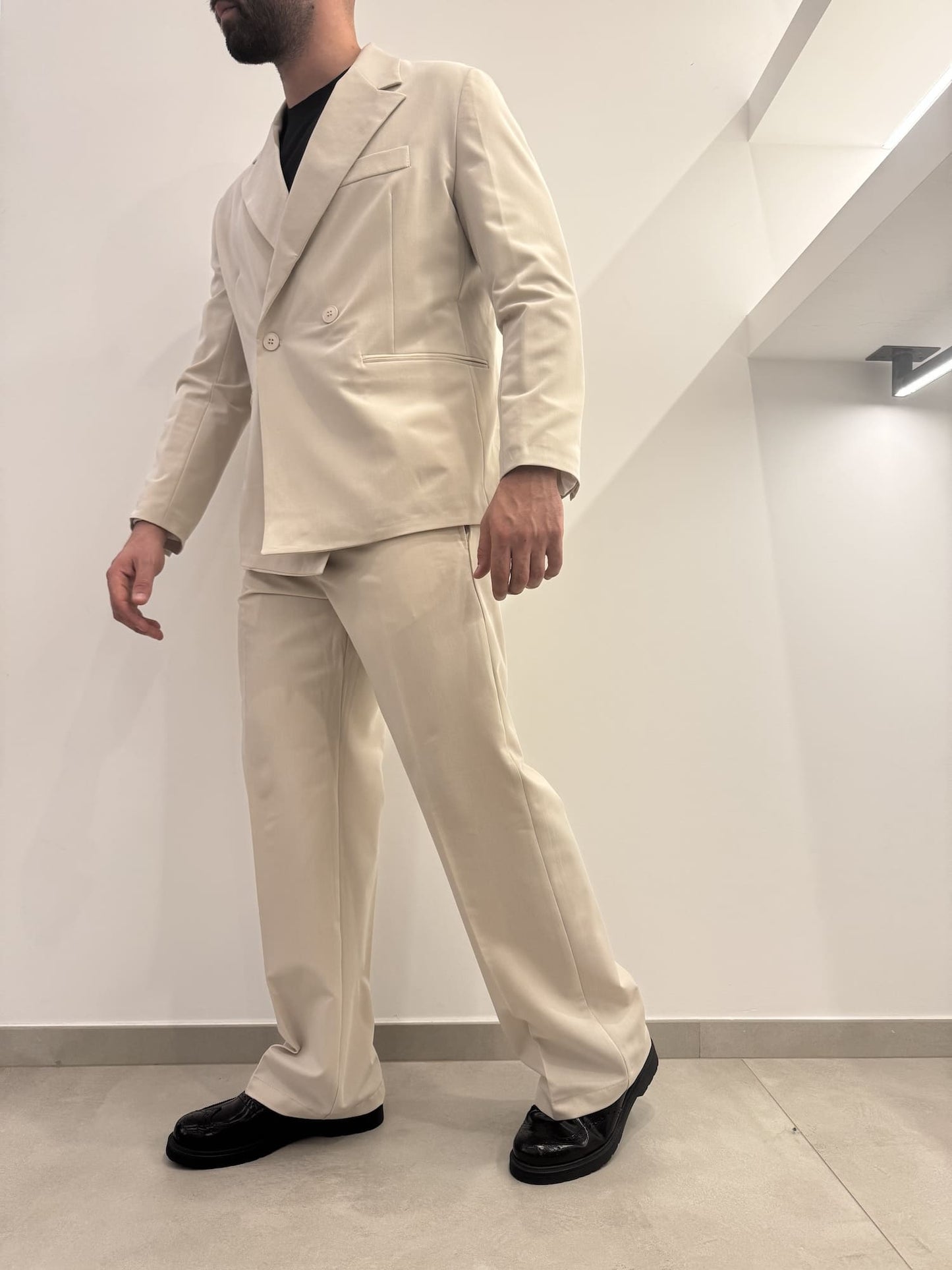 Abito baggy in poli viscosa