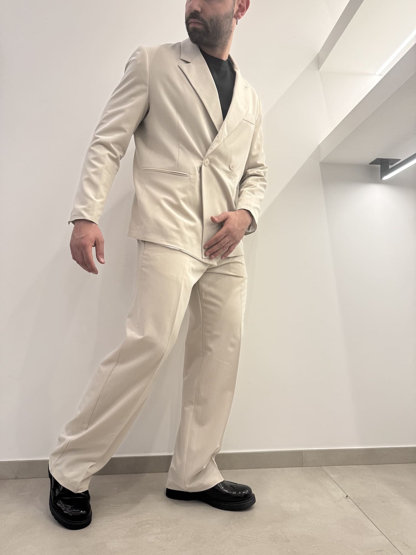 Abito baggy in poli viscosa