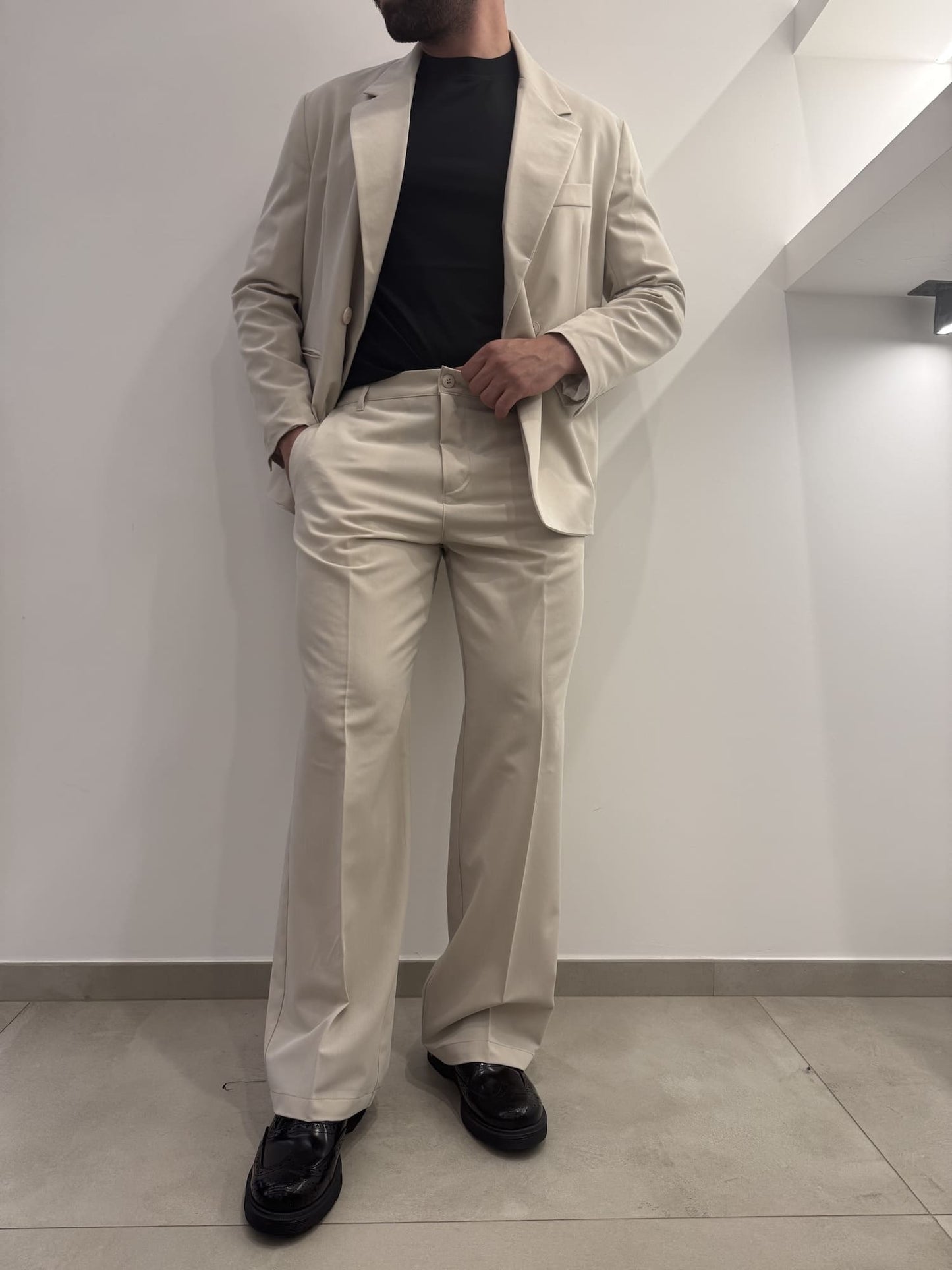 Abito baggy in poli viscosa