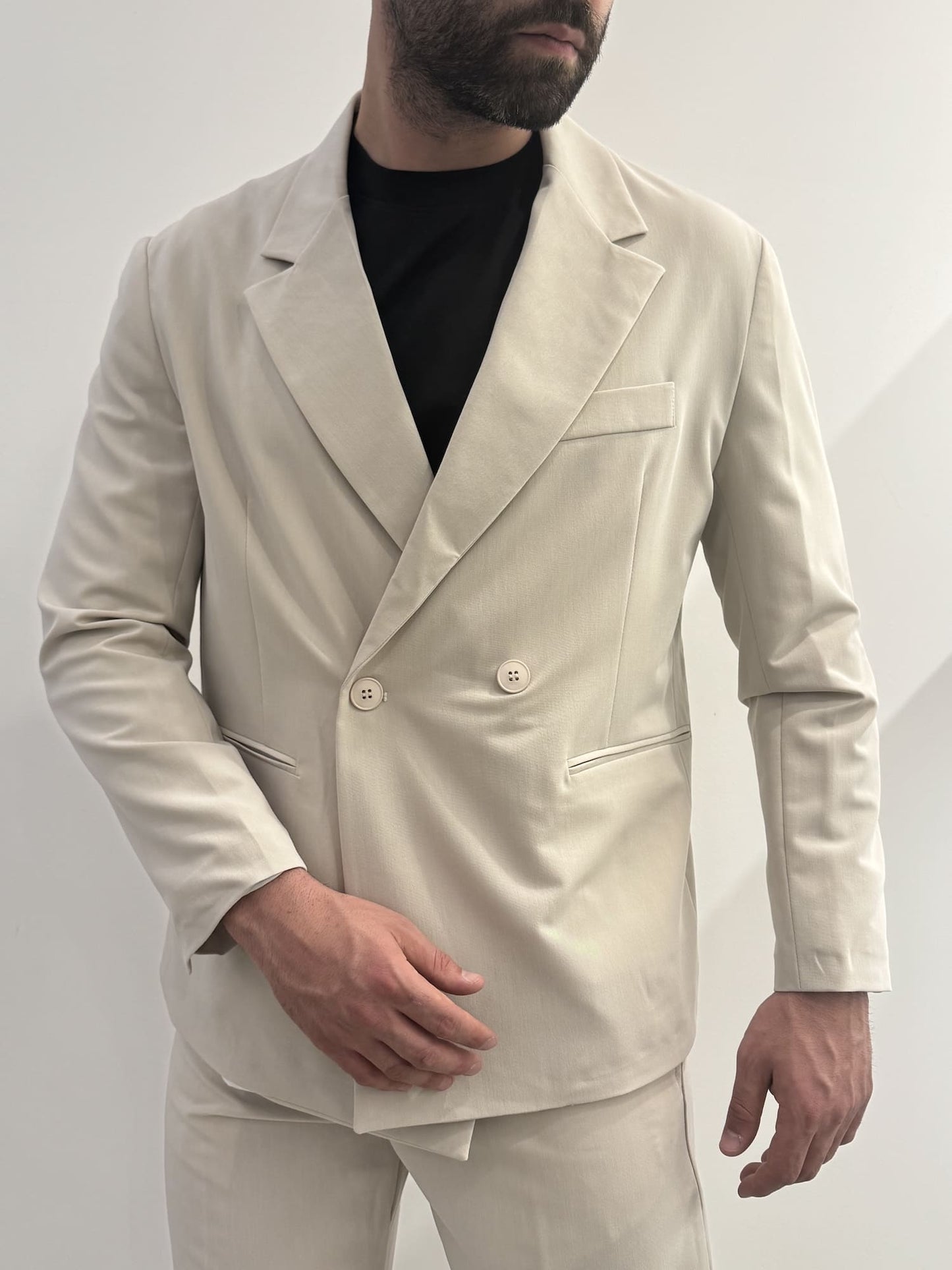 Abito baggy in poli viscosa