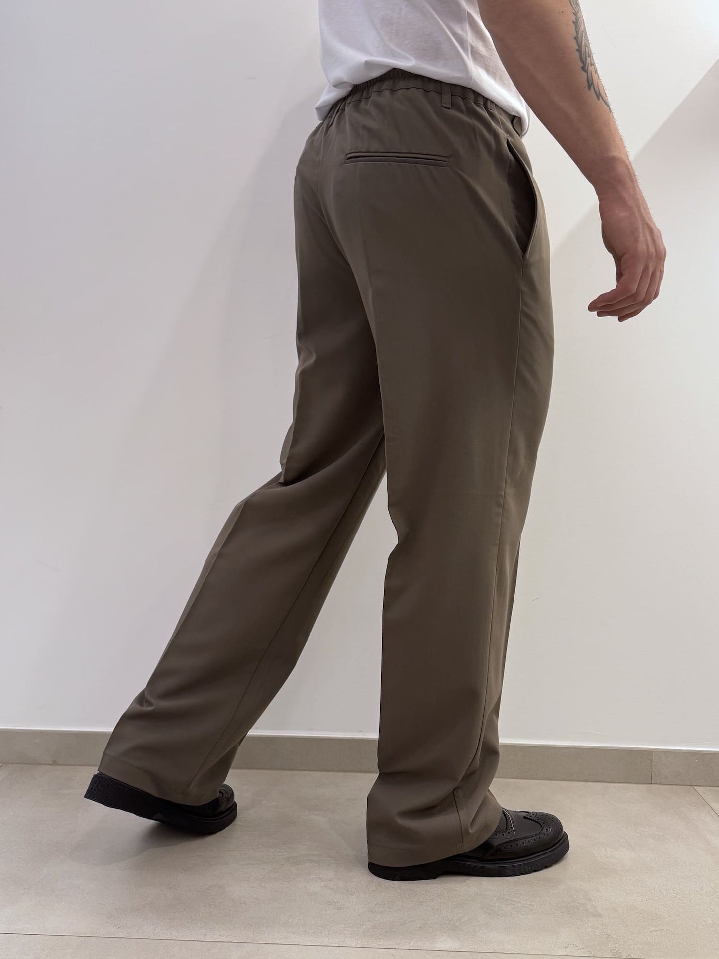 Abito baggy in poli viscosa