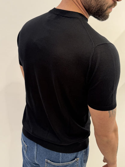 T-Shirt girocollo in filo