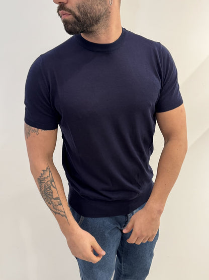 T-Shirt girocollo in filo