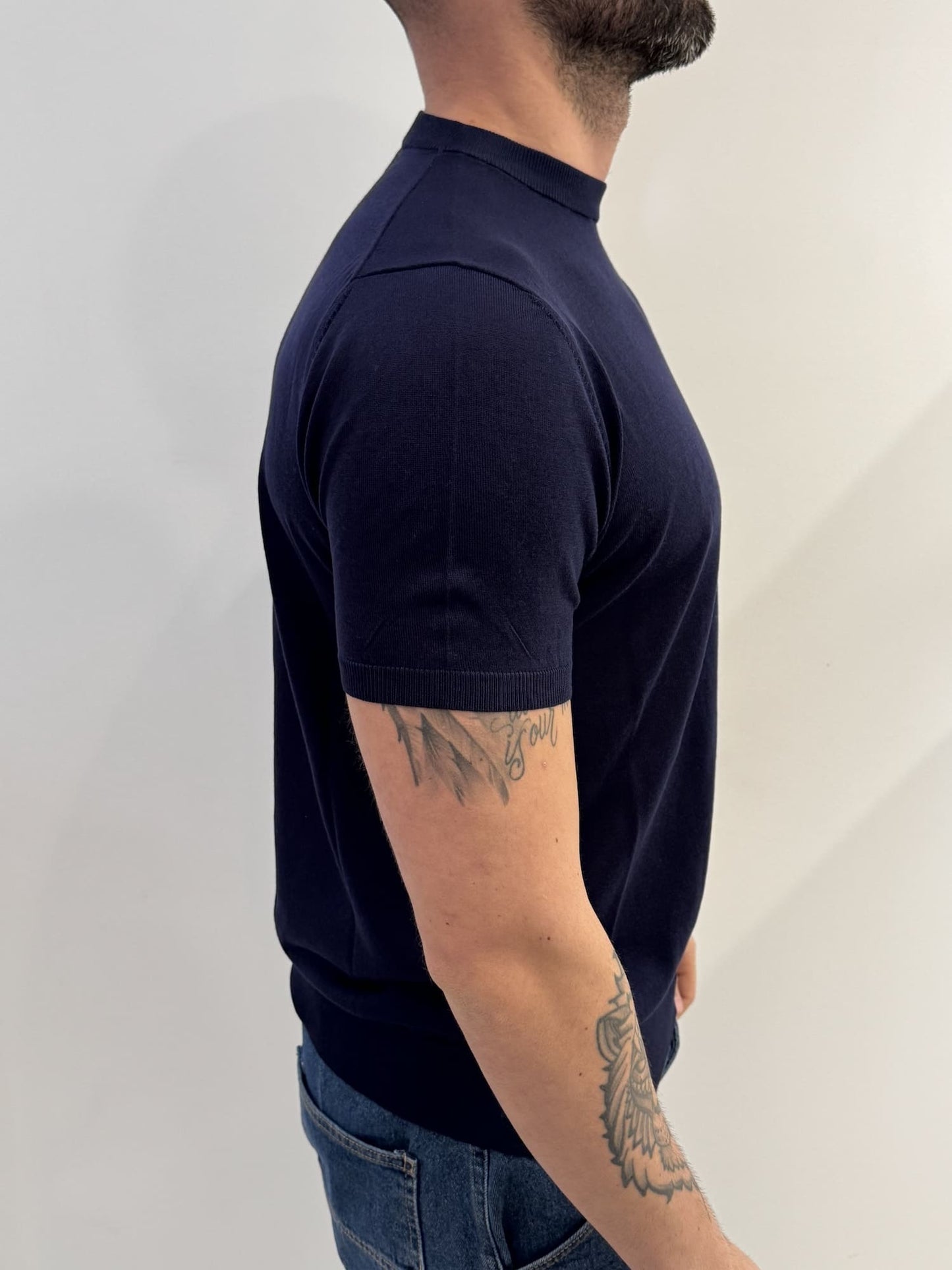 T-Shirt girocollo in filo