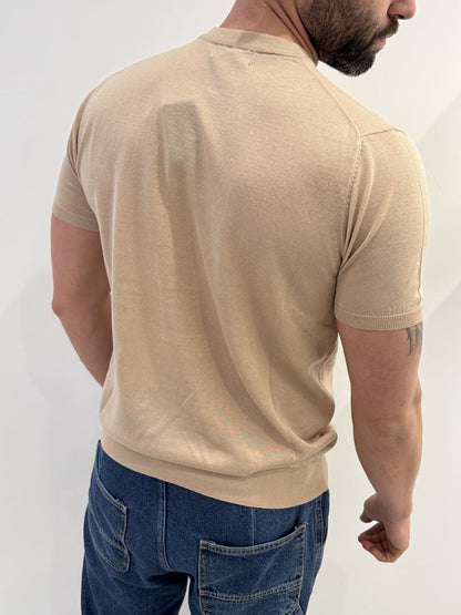 T-Shirt girocollo in filo
