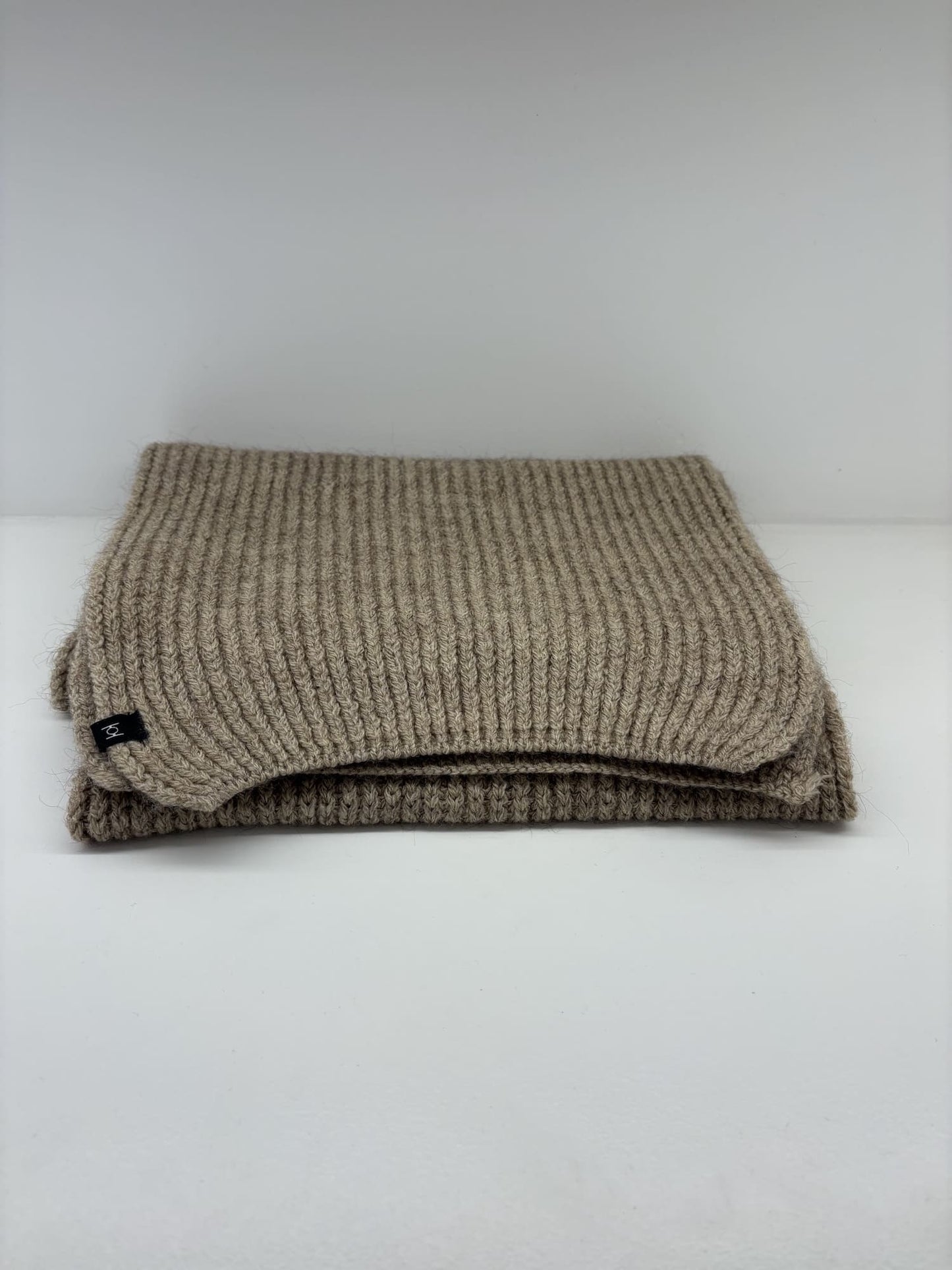 Sciarpa Hamaki-ho a coste beige