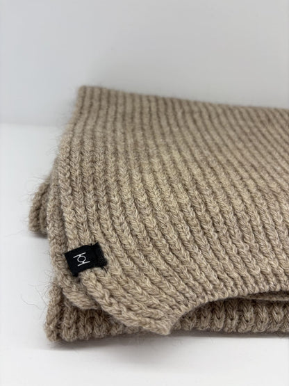 Sciarpa Hamaki-ho a coste beige