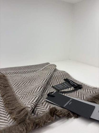 Sciarpa Hamki-Ho con fantasia a contrasto