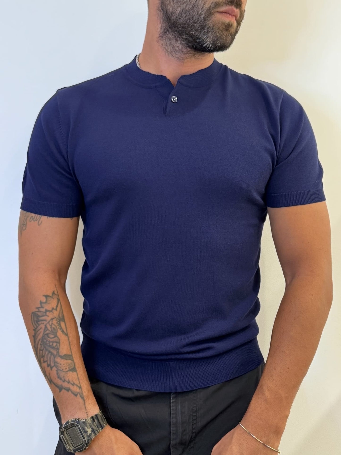 Polo in filo coreana