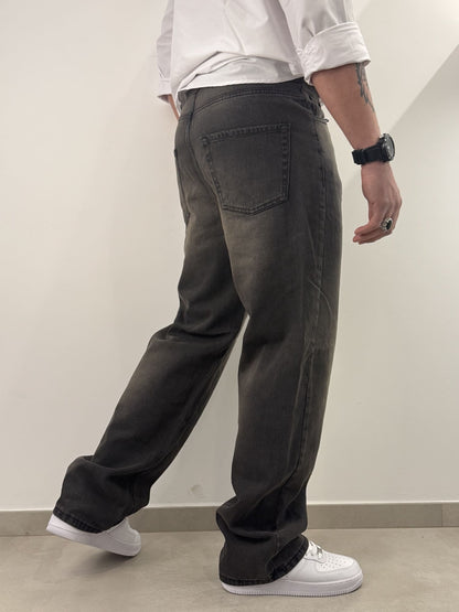 Jeans scuro basic baggy