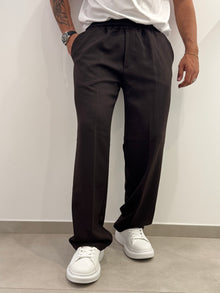 Pantalone uomo con molla in vita