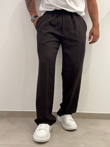 Pantalone uomo con molla in vita