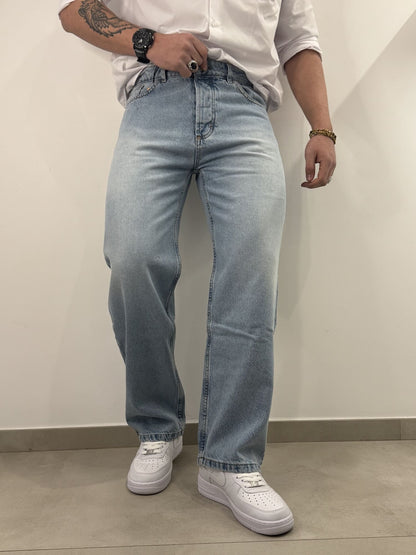 Jeans chiaro baggy