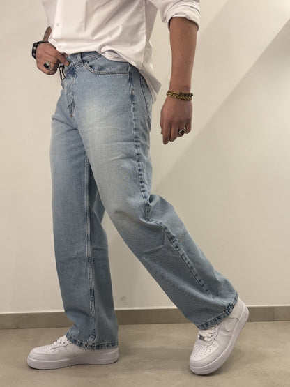 Jeans chiaro baggy