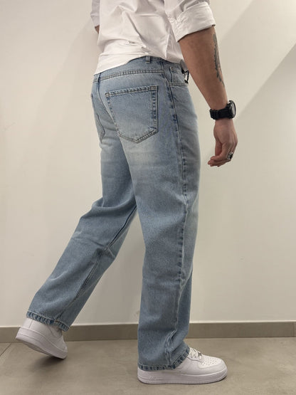 Jeans chiaro baggy