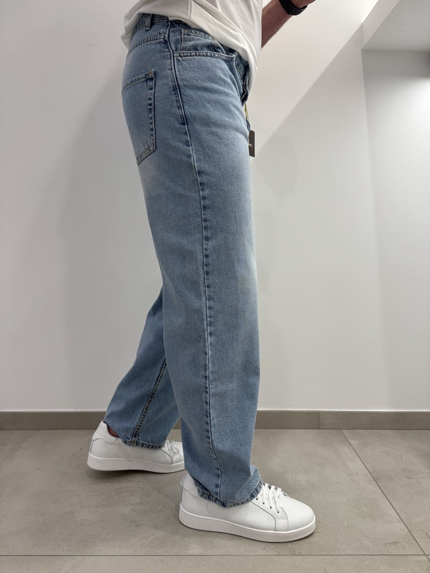 Jeans chiaro baggy