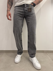 Jeans baggy grigio