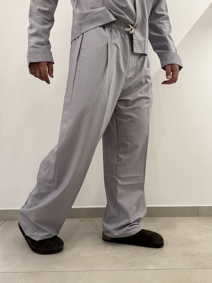 Coordinato baggy grigio