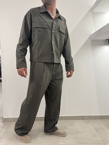 Coordinato baggy verde