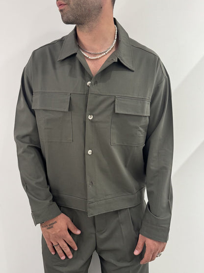 Coordinato baggy verde