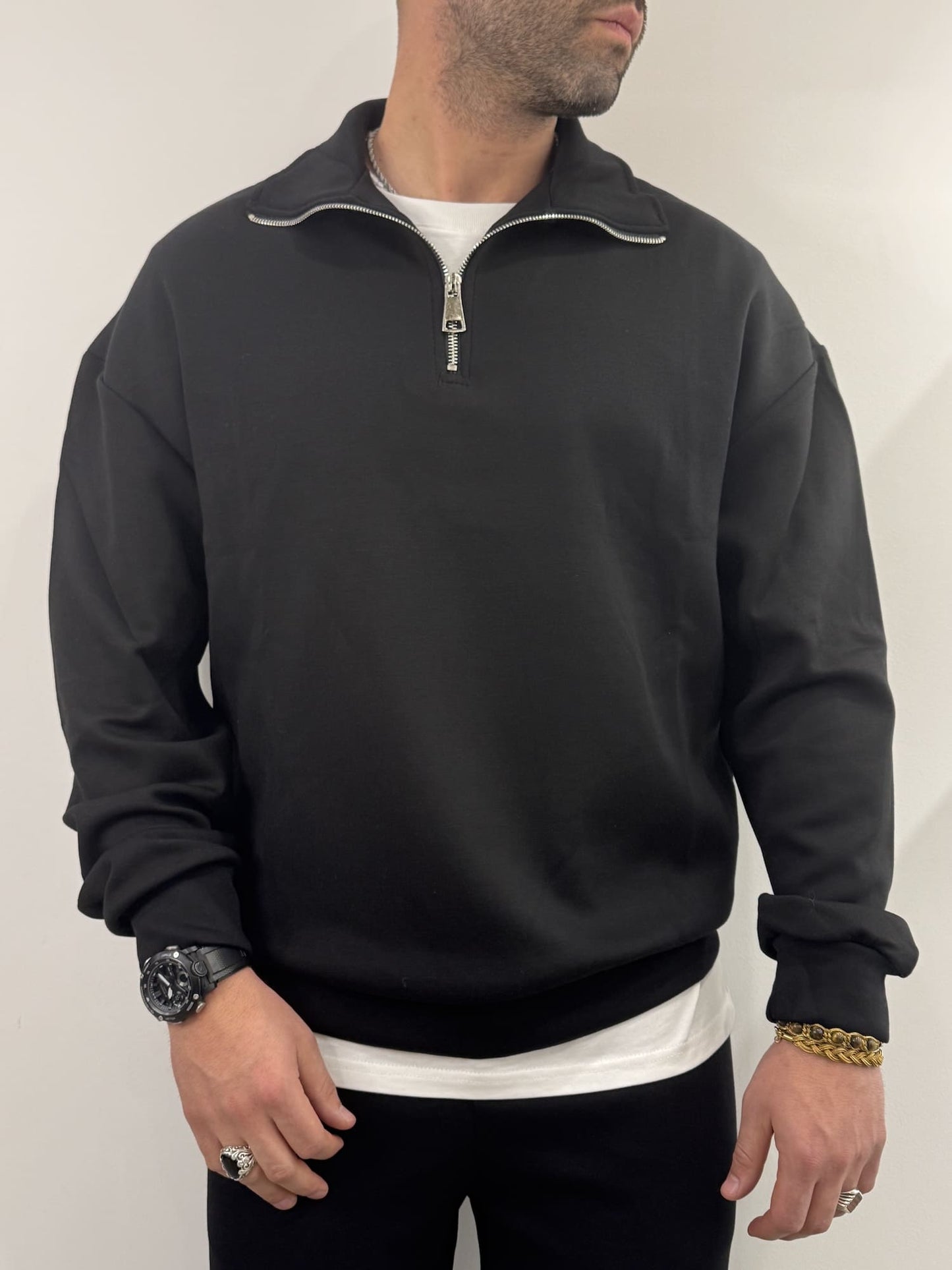 Tuta completa mezza zip