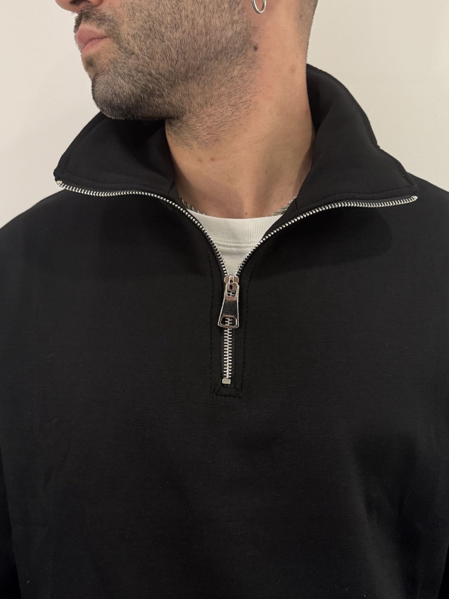 Tuta completa mezza zip