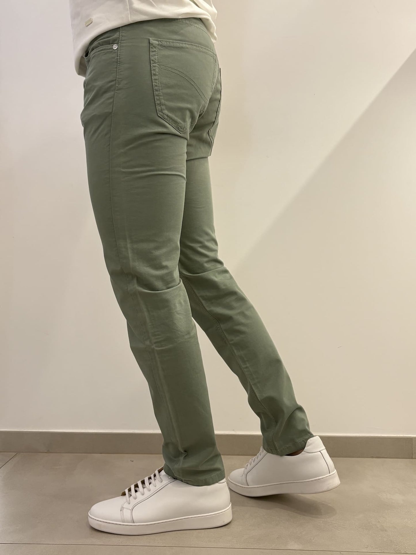 Pantalone Harmont & Blaine 5 tasche in misto lino