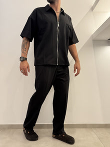 Coordinato camicia con zip