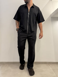 Coordinato camicia con zip